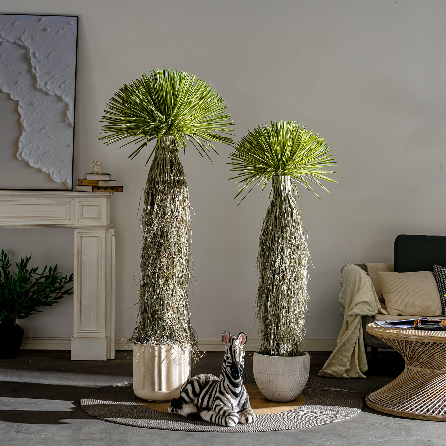 Artificial Scarecrow Dracaena  - Christmas Tree Artificial ulasan dan harga