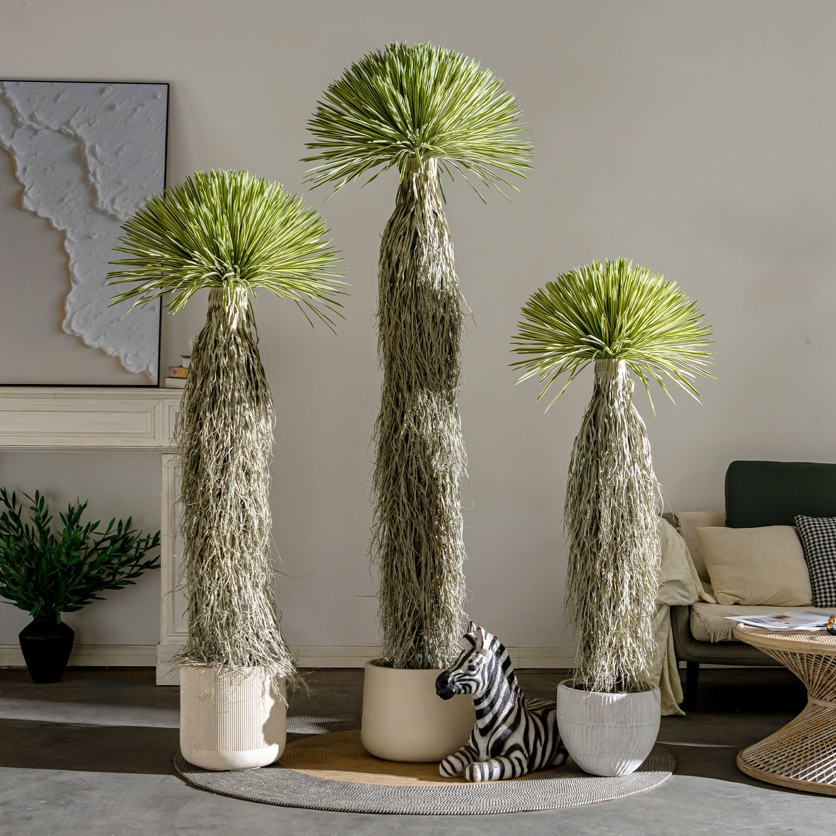 Artificial Scarecrow Dracaena  - Christmas Tree Artificial ulasan dan harga
