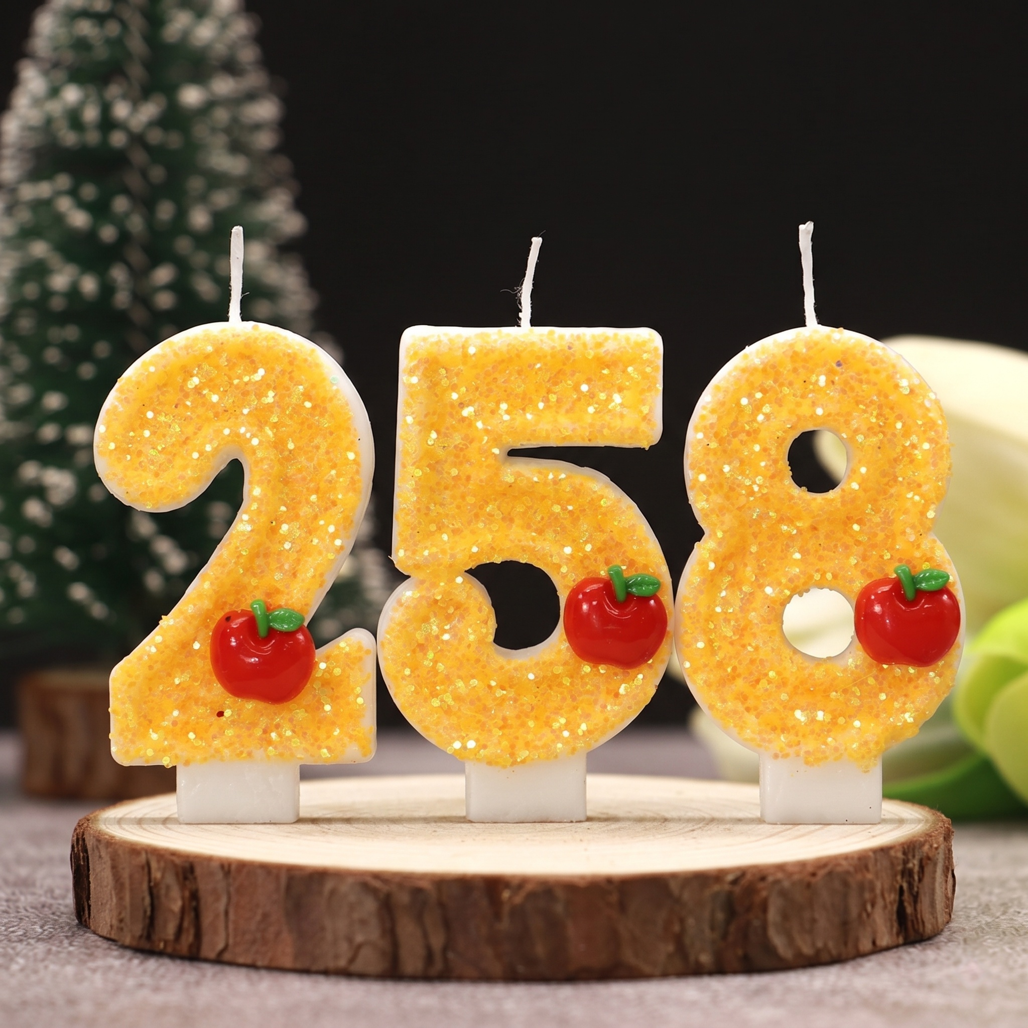 Red Apple Fresh Yellow Digital - Holiday Candle Set ulasan dan harga