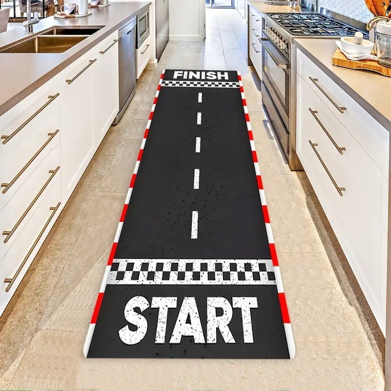 Race Car Racetrack Table Runne - Christmas Table Runner ulasan dan harga
