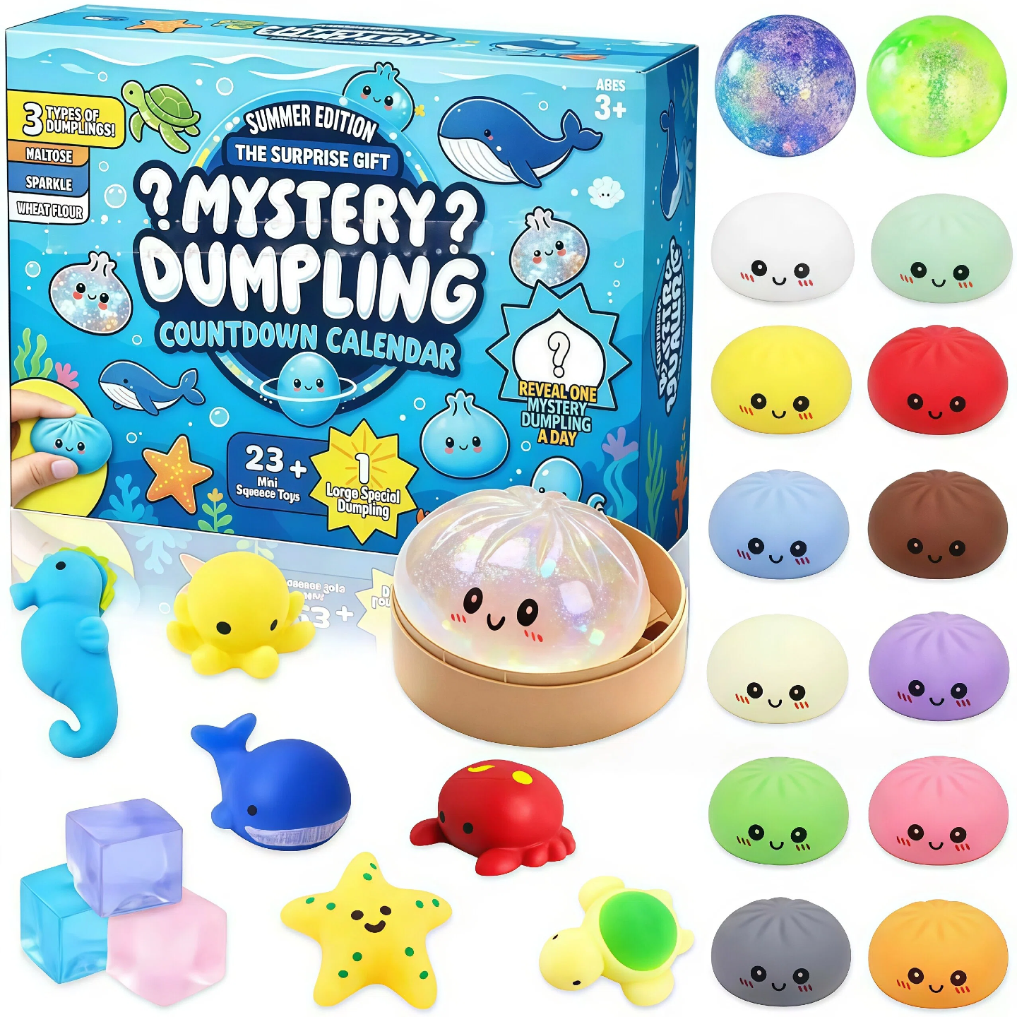 Maltose Squishy Advent Calenda - Advent Calendar Gift ulasan dan harga