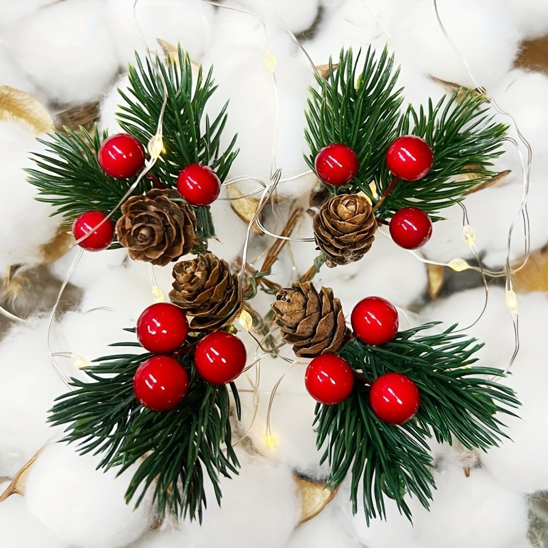 10pcs Set of Artificial Pine C - Christmas Tree Artificial ulasan dan harga