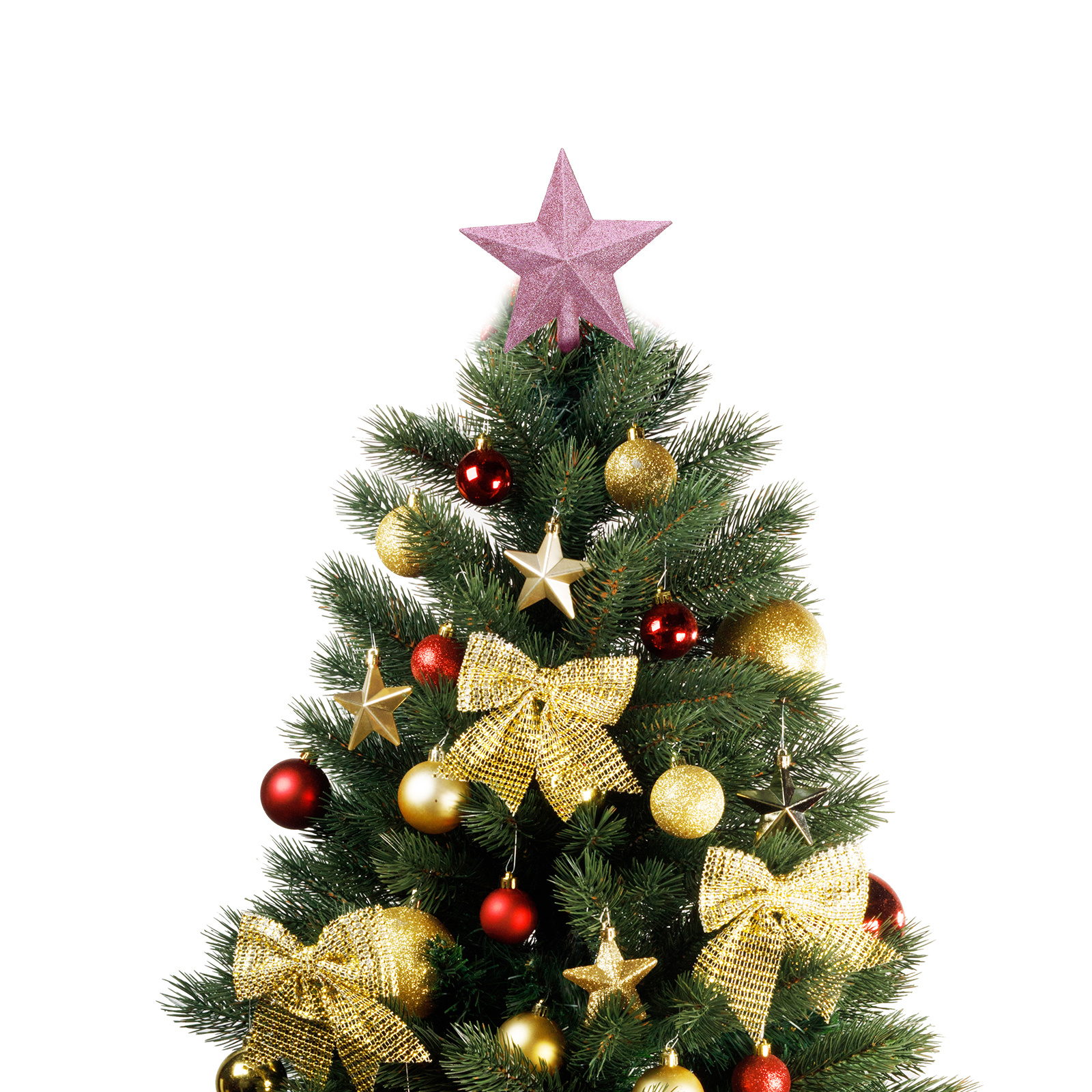 10Pcs Christmas Tree Star Topp - Star Tree Topper ulasan dan harga