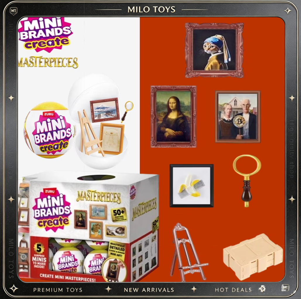 Zuru Mini Brands Create Master - Ornament Ball Set ulasan dan harga