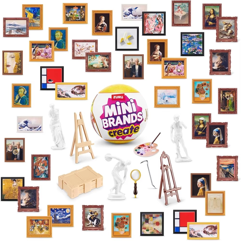 Zuru Mini Brands Create Master - Ornament Ball Set ulasan dan harga