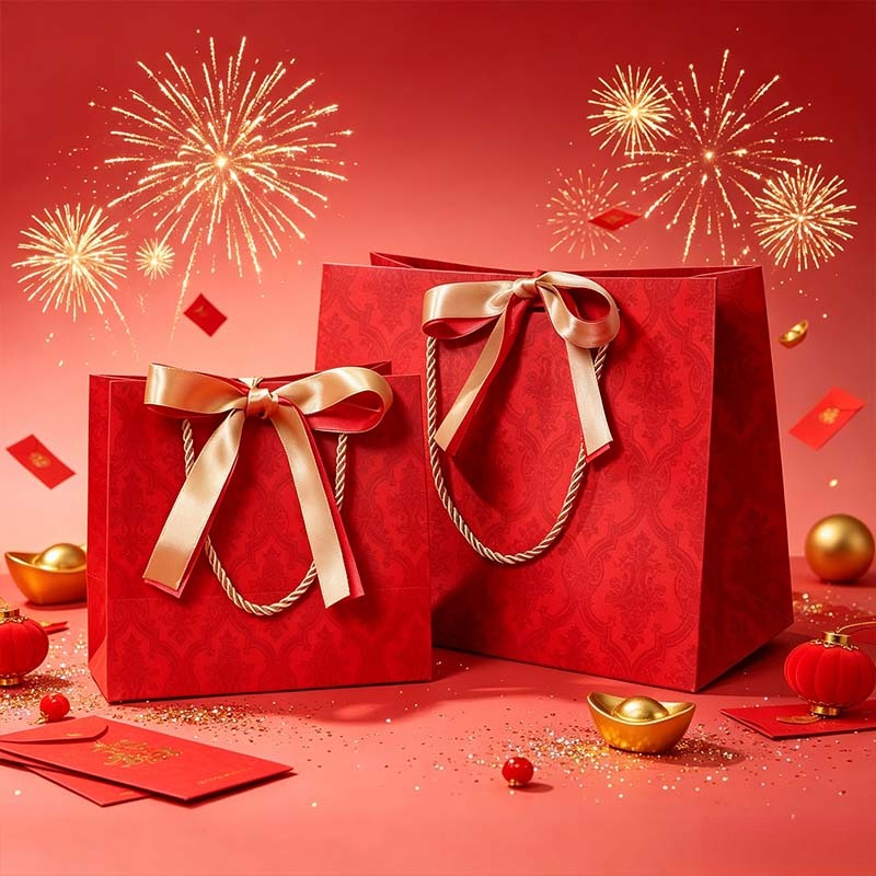 Luxury Thick Cardboard Shoppin - Gift Box Wrap Set ulasan dan harga