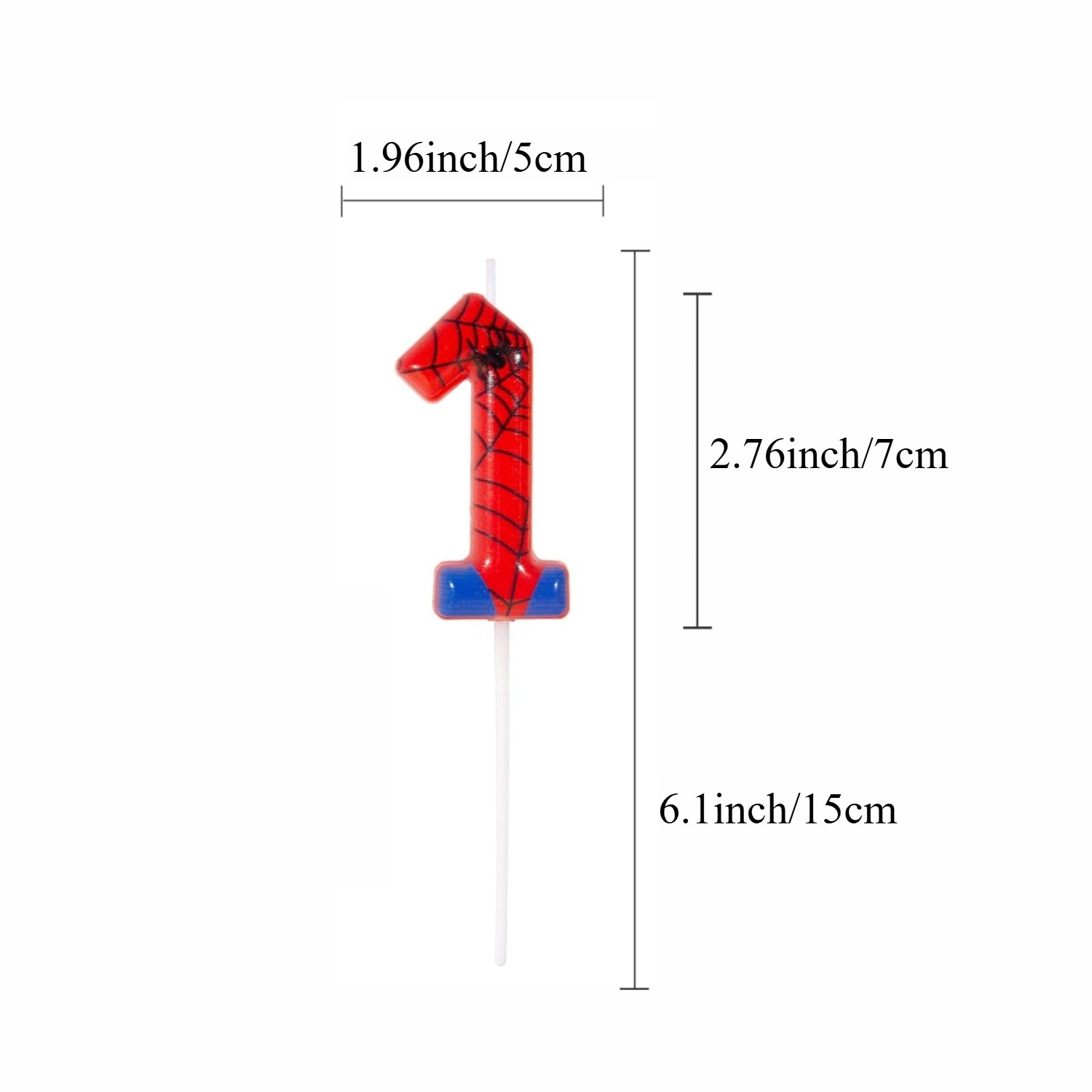 Spider Party 0-9 Birthday Cand - Holiday Candle Set ulasan dan harga