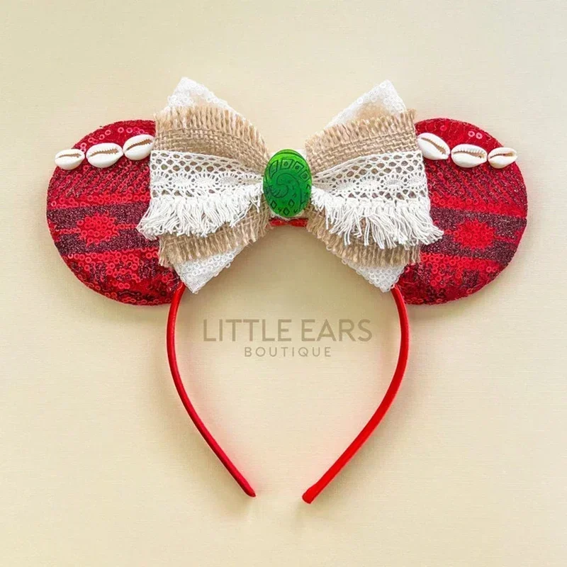Disney Moana 2 Ear Headband fo - Ribbon Bow Gift ulasan dan harga