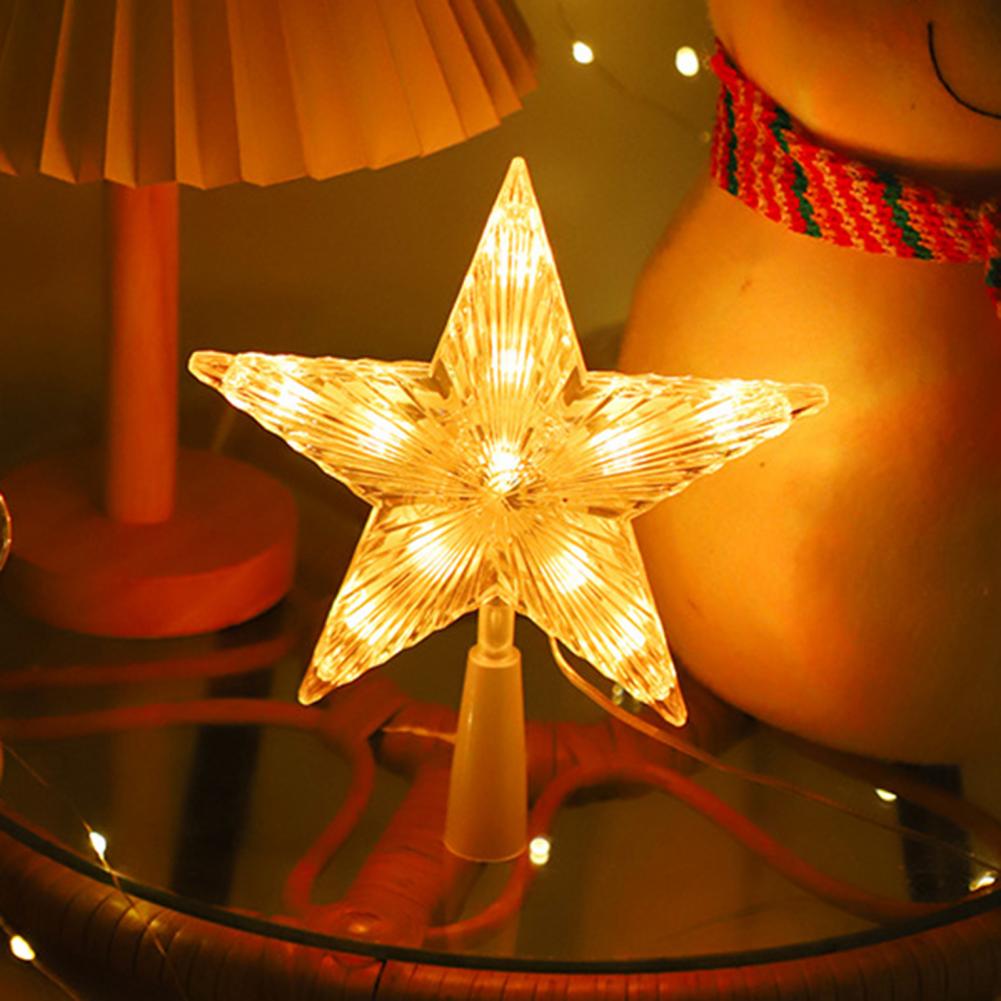 Christmas Star Tree Topper wit - Star Tree Topper ulasan dan harga