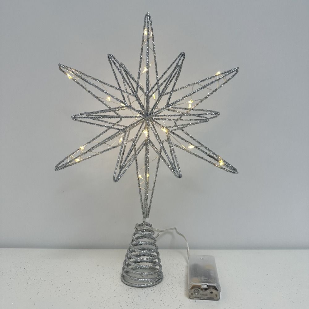 Star Christmas Tree Topper LED - Star Tree Topper ulasan dan harga