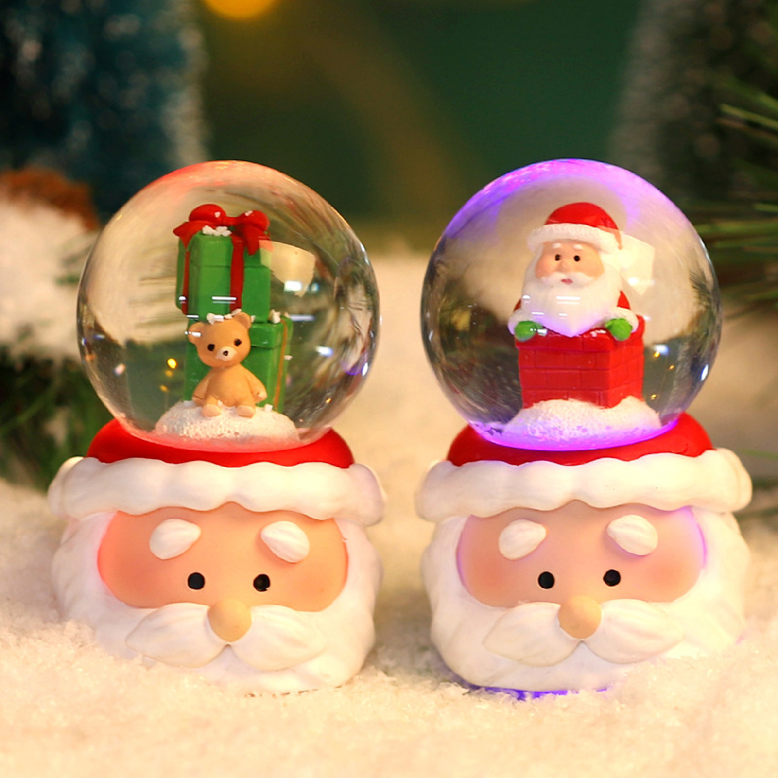 Christmas Crystal Ball Lightin - Snow Globe Musical ulasan dan harga