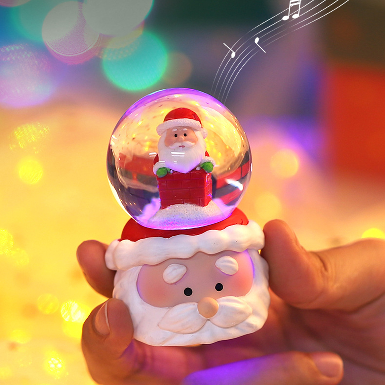 Christmas Crystal Ball Lightin - Snow Globe Musical ulasan dan harga