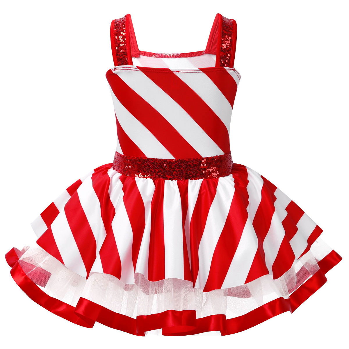 Girls Christmas Candy Cane Cos - Elf Costume Christmas ulasan dan harga