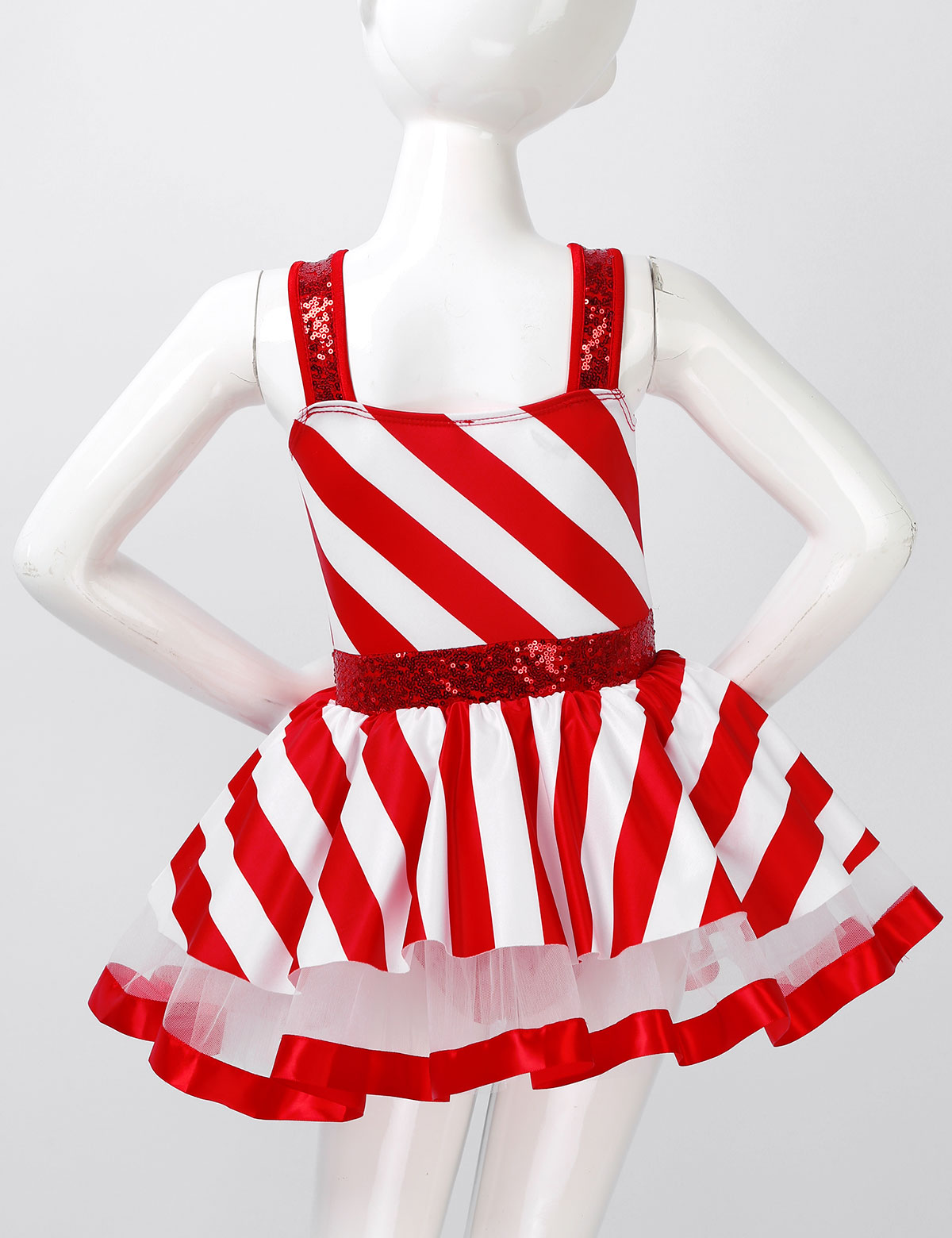 Girls Christmas Candy Cane Cos - Elf Costume Christmas ulasan dan harga
