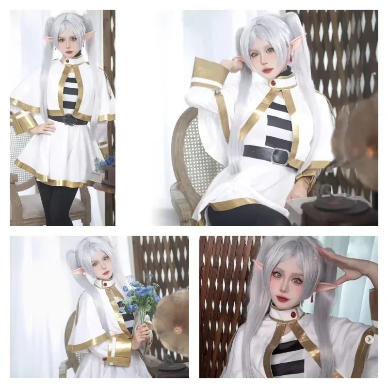 Sousou No Frieren Anime Cospla - Elf Costume Christmas ulasan dan harga