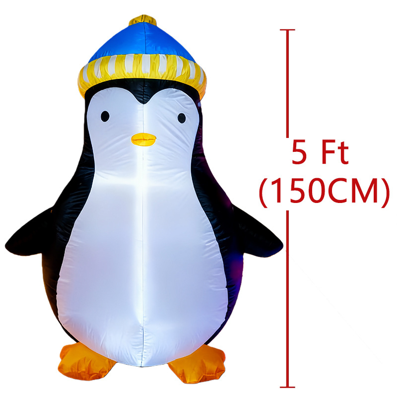 1.5M Christmas Penguin Inflata - Christmas Lights Outdoor ulasan dan harga